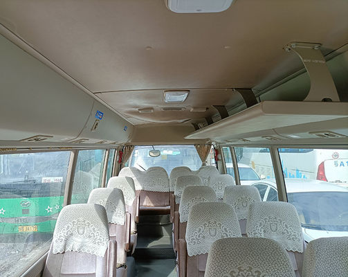 Toyota sử dụng xe buýt 23 chỗ LHD Mini Bus với hộp số tay và loại nhiên liệu diesel