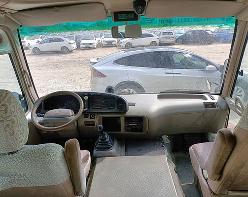 Toyota sử dụng xe buýt 23 chỗ LHD Mini Bus với hộp số tay và loại nhiên liệu diesel