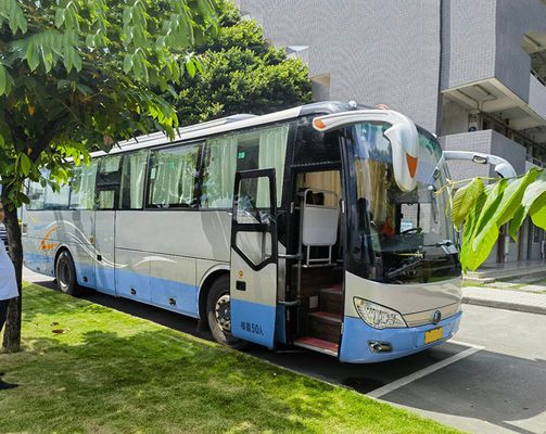 50 chỗ ngồi Xe buýt Yutong sử dụng động cơ diesel 12m LHD Euro 5 Xe buýt xe buýt sử dụng