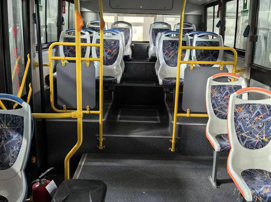 Xe buýt giao thông Yutong Xe buýt thành phố điện với lái tay trái Xe buýt công cộng 20-40 chỗ ngồi
