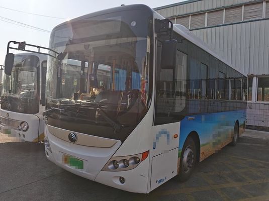 Xe buýt giao thông điện Yutong 69km / h Xe buýt thành phố sở hữu trước với tay trái lái