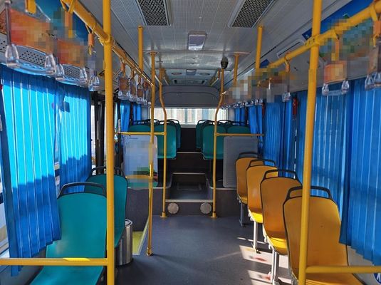 Xe buýt giao thông điện Yutong 69km / h Xe buýt thành phố sở hữu trước với tay trái lái