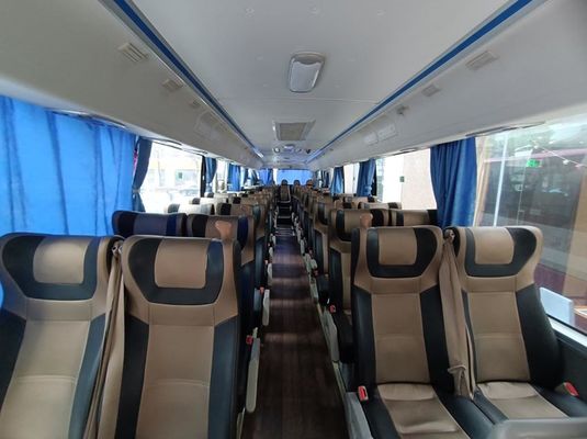Xe buýt Yutong 50 chỗ ngồi Xe buýt cũ Điện diesel 220kw Xe buýt xe buýt cũ