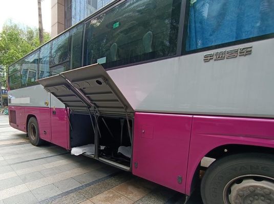 Xe buýt Yutong 50 chỗ ngồi Xe buýt cũ Điện diesel 220kw Xe buýt xe buýt cũ