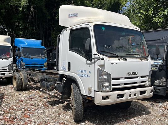 Xe tải Isuzu cũ ELF xe tải 600p 700P 4X2 xe tải nhẹ 175hp động cơ diesel xe tải