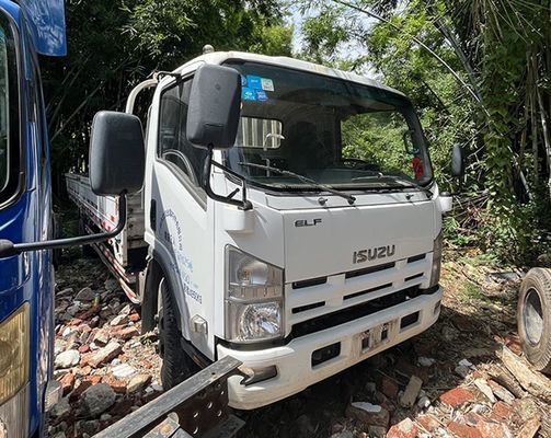 Isuzu sử dụng xe tải tải với 2 cửa động cơ diesel xe tải nhẹ xe tải hộp hàng hóa xe tải