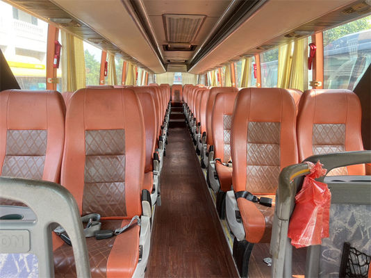 Golden dragon Used Tour Bus 55 chỗ ngồi 12m Used bus diesel Euro 3 Used xe buýt sang trọng cho Trung Quốc