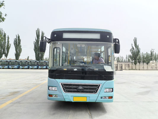 Xe buýt thành phố chạy dầu diesel 8 mét LHD trong tình trạng tốt, 19 chỗ ngồi, tốc độ tối đa 69 km/h