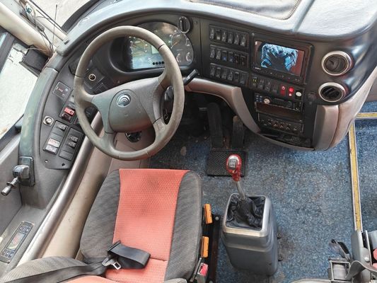 57-59 chỗ ngồi Xe hơi tiện nghi 12m Decker cũ với loại nhiên liệu diesel và trọng lượng 11800kg