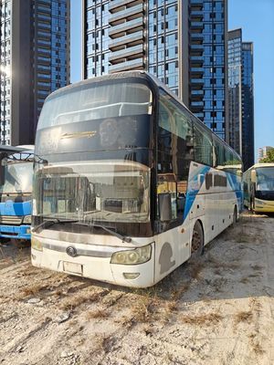57-59 chỗ ngồi Xe hơi tiện nghi 12m Decker cũ với loại nhiên liệu diesel và trọng lượng 11800kg