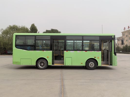 Xe buýt thành phố điện thuần túy cũ LHD Định vị lái 20 chỗ ngồi 2 tầng