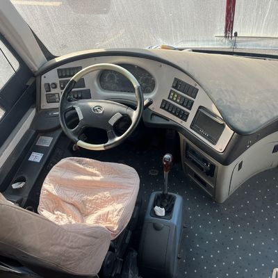 Yuchai 330 Động cơ hộp số thủ công Golden Dragon cũ 63 chỗ ngồi xe buýt màu vàng