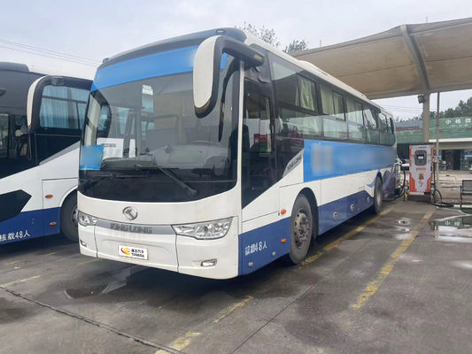 11 mét 48 chỗ ngồi xe buýt điện tinh khiết KING LONG trắng được trang bị pin CATL
