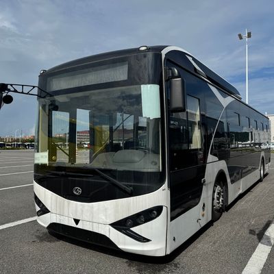 Xe buýt thành phố Zonson đã qua sử dụng EV cho 2 cửa hành khách và ngoại thất màu trắng