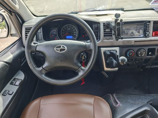 Xe khách mini Dama Diesel đã qua sử dụng 15 chỗ ngồi để vận chuyển người Kích thước tổng thể D x R x C mm 5380×1880×2285