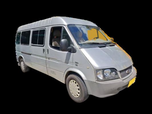 5m chiều dài và 15 chỗ ngồi Jiangling Transit xe buýt cỡ trung bình với tốc độ tối đa 120km / h