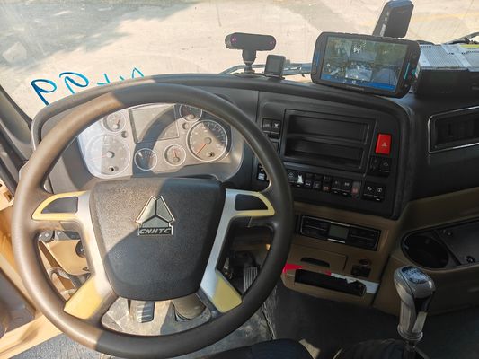 Xe ben Howo hai cầu màu vàng hai chỗ sản xuất năm 2019 (đã qua sử dụng)